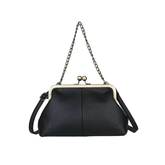 PU Shoulder Bag  Clip Clutch Retro Crossbody Bag